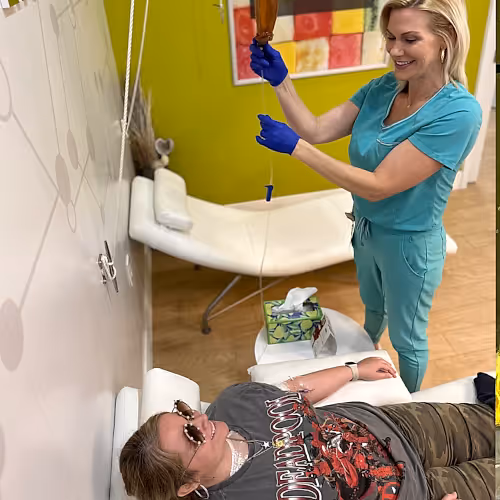 Licensed nurses at Fossil Creek providing expert care during IV therapy sessions.