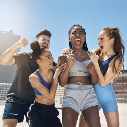 Active individual engaging in fitness activities supported by targeted nutrient therapy.