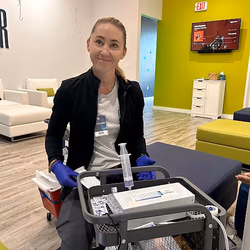 Licensed nurses providing IV therapy and wellness services at The DRIPBaR.
